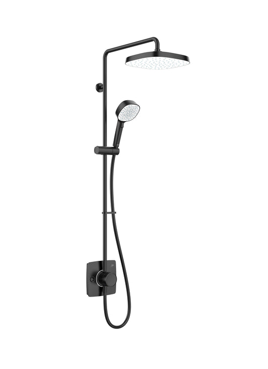 MIRA 1.1944.003 OPERO DUAL THERMO MIXER SHOWER EXPOSED WITH ADJUSTABLE & FIXED HEAD CHROME