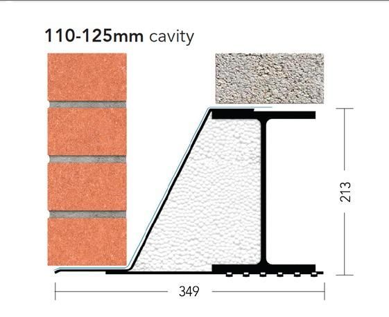 IG Lintel L6/110 WIL 4800mm 