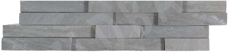 BRADSTONE NATURAL SANDSTONE SLIPS 650 x 150 x 17-30mm SILVER GREY (PACK OF 6) 22788