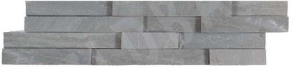 BRADSTONE NATURAL SANDSTONE SLIPS 650 x 150 x 17-30mm SILVER GREY (PACK OF 6) 22788