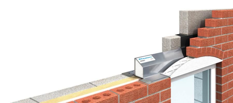 KEYSTONE LINTEL PVC ARCHBOARD 750mm WHITE KAB 0725P