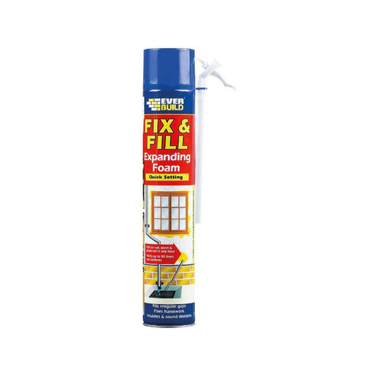 Everbuild Fix & Fill Foam 750ml EVFF7