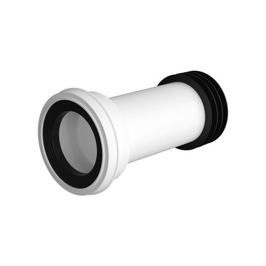 VIVA EASI-FIT EXTENDED STRAIGHT PAN CONNECTOR 110mm PP0001/B
