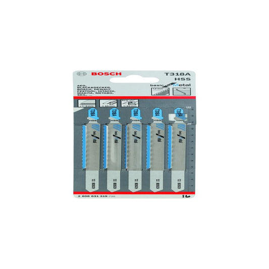 BOSCH 2608636705 PACK OF 5 T321AF JIGSAW BLADES