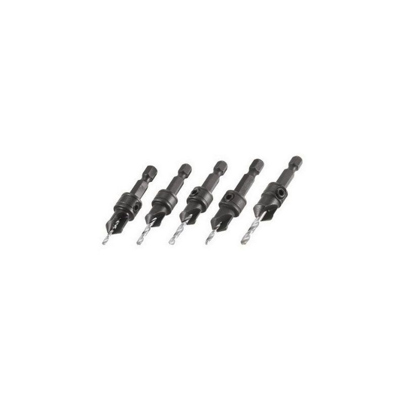 TREND QR/CS/SET 5 PIECE QUICK RELEASE COUNTERSINK SET
