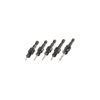 TREND QR/CS/SET 5 PIECE QUICK RELEASE COUNTERSINK SET