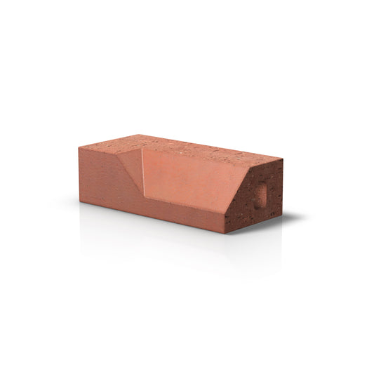 FORTERRA CRADLEY PL4.2 SMOOTH RED PLINTH INTERNAL RETURN RIGHT HAND 65mm SPECIAL SHAPED