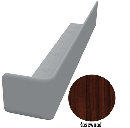 FREEFOAM SQUARE CORNER 300mm WOODGRAIN ROSEWOOD FWXWGR