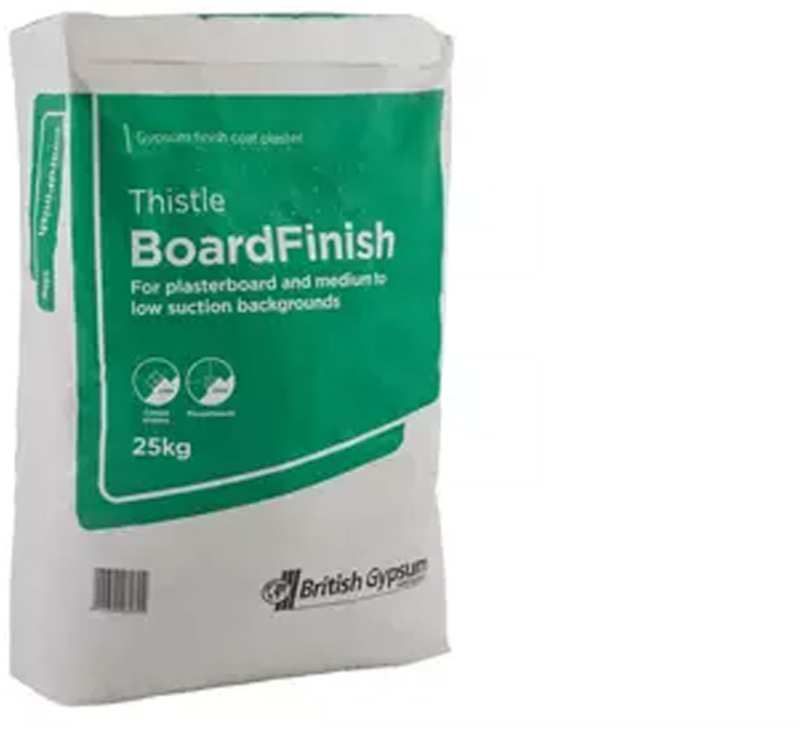 BRITISH GYPSUM BOARD FINISH THISTLE PLASTER BAG 25kg 06059/5