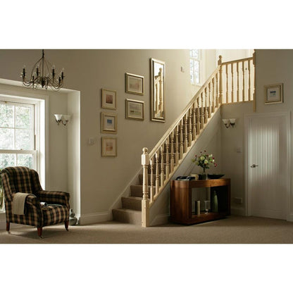 PINE LOW PROFILE HANDRAIL 2.4m x 41mm GROOVE LHR2.441P