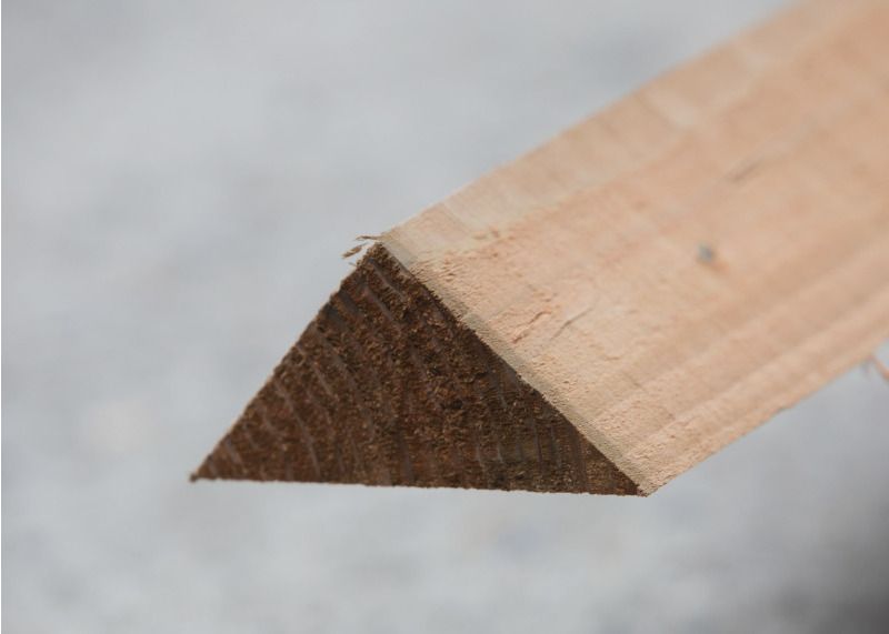 TTG 75 x 75mm ARRIS RAIL TREATED BROWN PER MTR