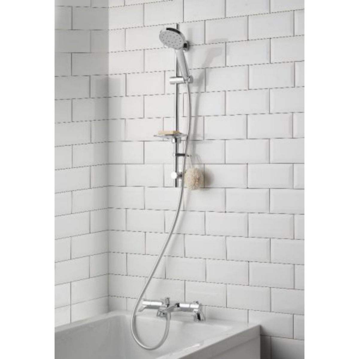 METHVEN AVTBSMEF AVOCA THERMOSTATIC B/S MIXER C/W KIRI MK2 RAIL KIT
