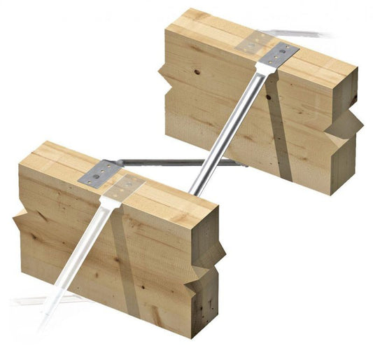 EXPAMET HERRINGBONE JOIST STRUT GALVANISED 450 x 523 x 50mm HJS450
