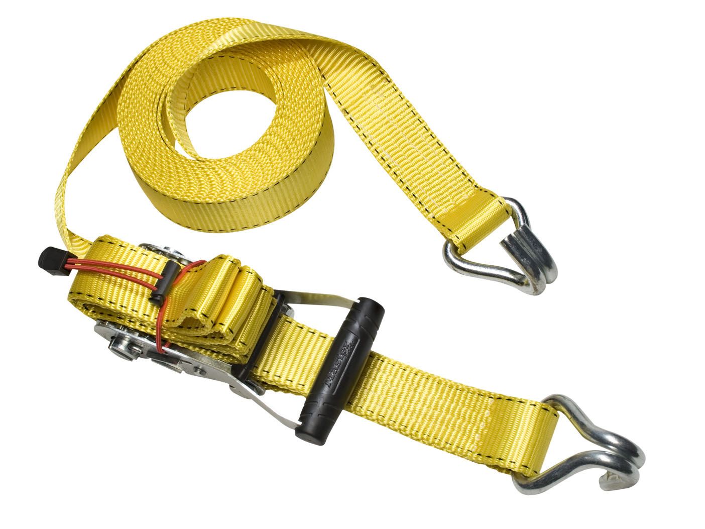 MASTERLOCK MLK3059E HEAVY DUTY RATCHET TIE DOWNS WITH J-HOOKS 50mm x 8m