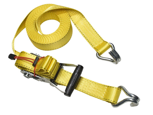 MASTERLOCK MLK3059E HEAVY DUTY RATCHET TIE DOWNS WITH J-HOOKS 50mm x 8m