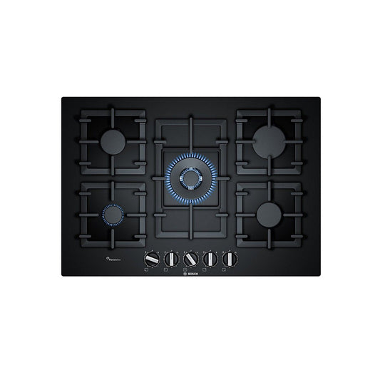 BOSCH PPQ7A6B90 SERIES 6 GAS HOB BLACK GLASS