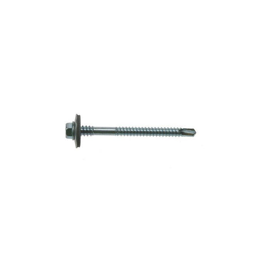 JCP METALFIX HIGH THREAD SCREW BZP 5.5 x 100mm BOX 100 HT55100