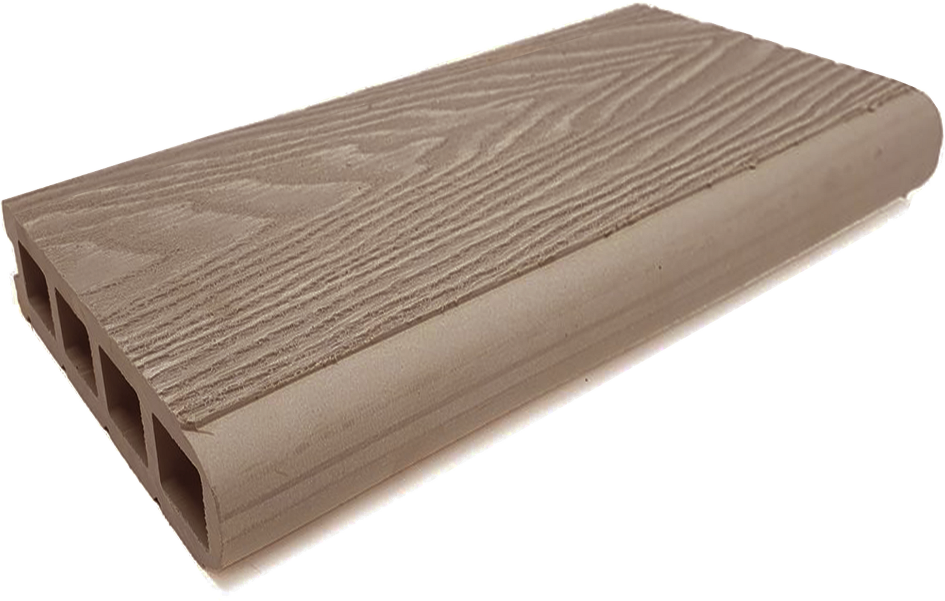 COMPLETE COMPOSITE DECKING NOSEBOARD PREMIER MOCHA 130 x 25 x 3660mm CCPNBM