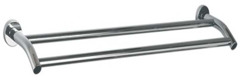 MILLER 8727C BOND DOUBLE TOWEL RAIL 650mm CHROME