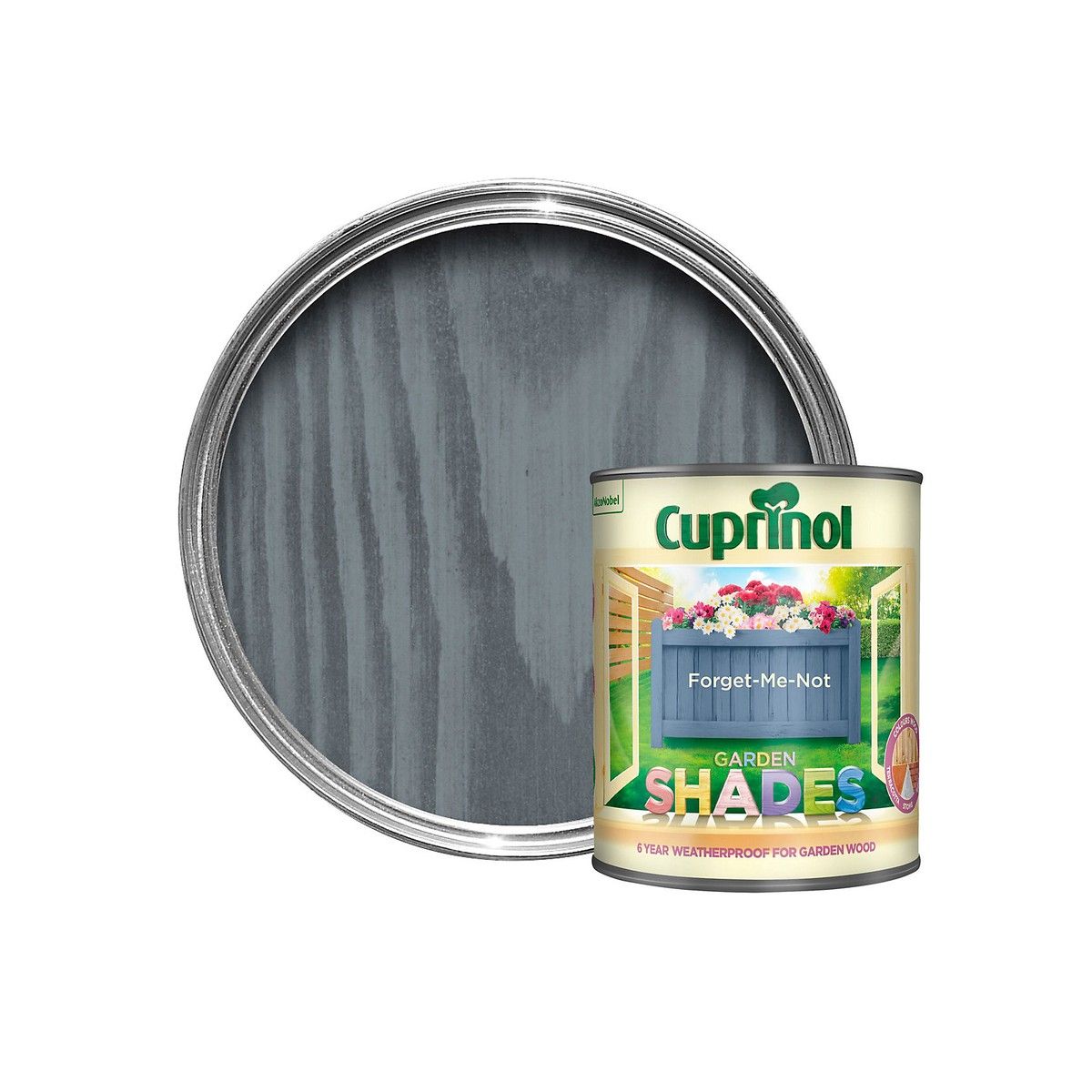 CUPRINOL GARDEN SHADES PAINT 1l FORGET ME NOT 5083471