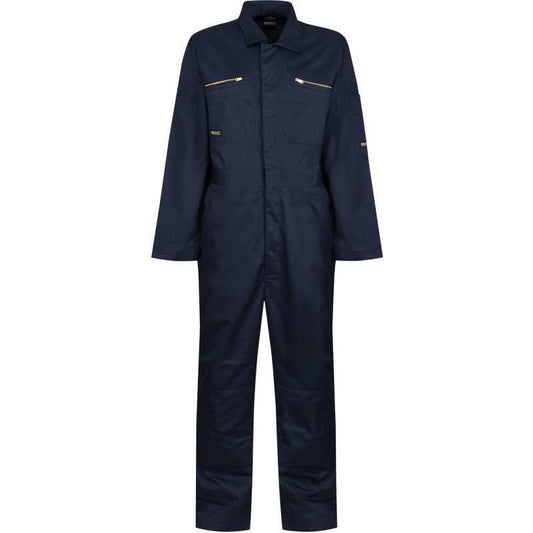REGATTA TRJ513R PRO ZIP COVERALLS NAVY XXLARGE TRJ513R 540FP46