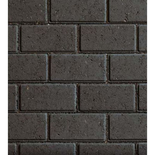 PLASMOR PLASPAVE 50 PAVIOURS 200 x 100 x 50mm CHARCOAL (WESTERN) 50PPCL