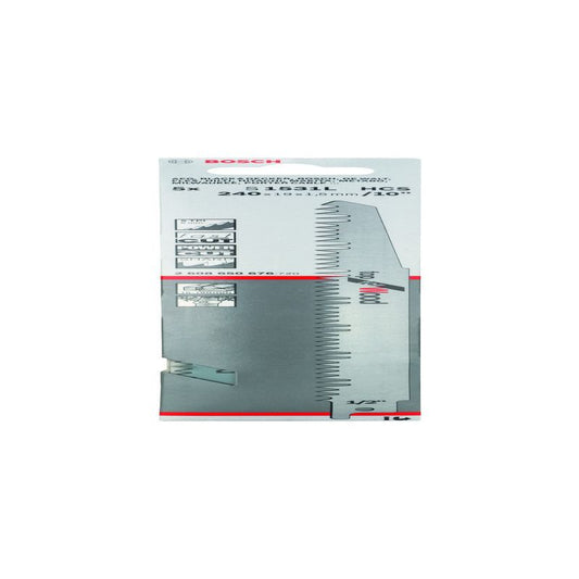 BOSCH 2608650676 PACK OF 5 S1531L WOOD SABRESAW BLADES 15-190mm