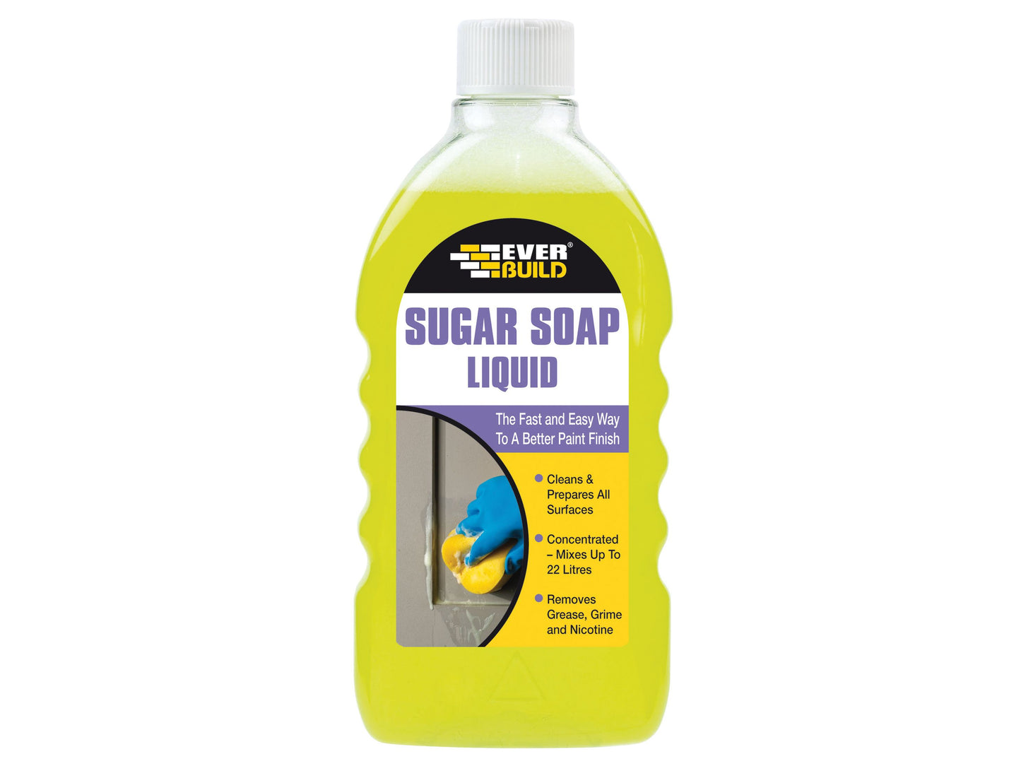 EVERBUILD EVBSOAPLIQ SUGAR SOAP LIQUID CONCENTRATE 500ml