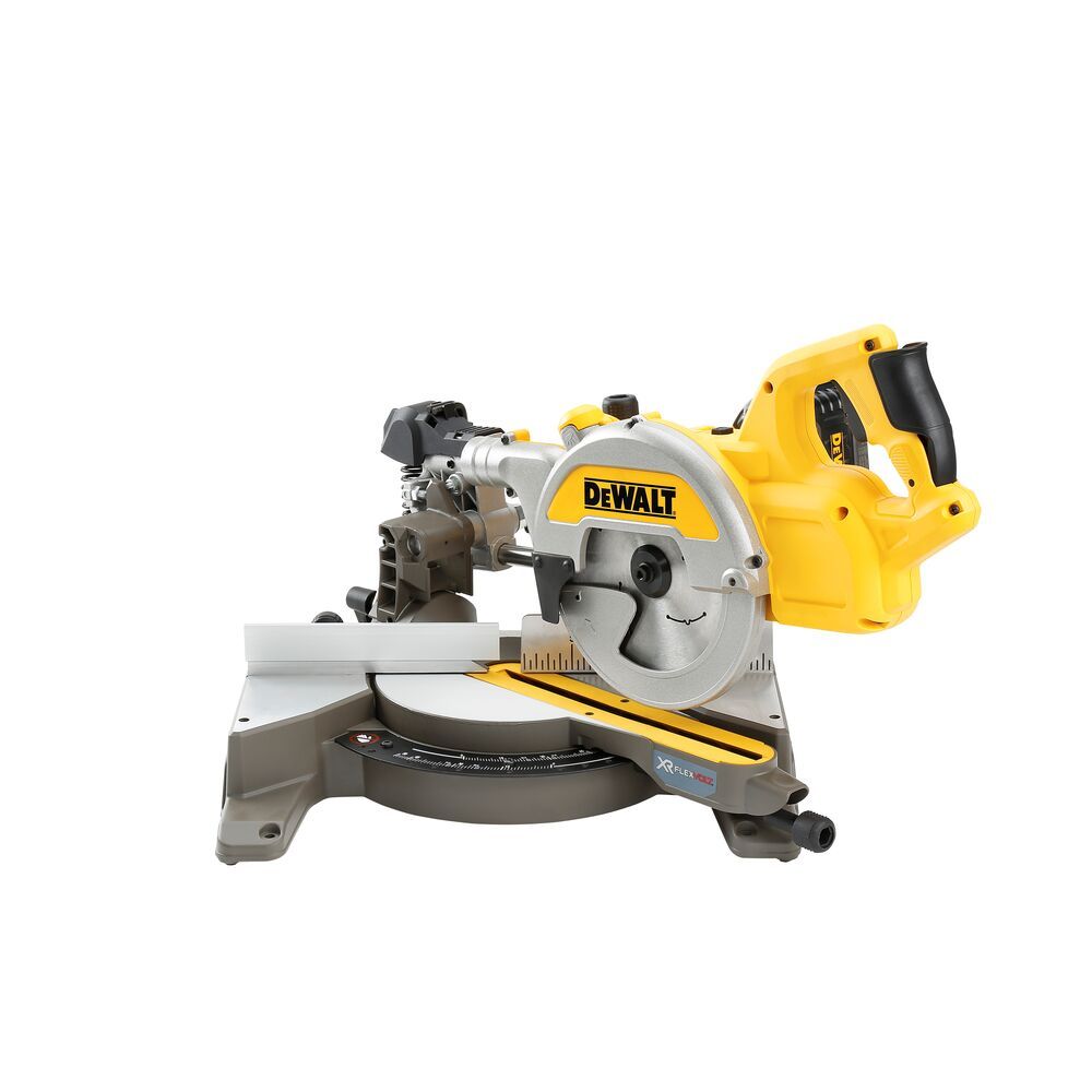 DeWalt 54V FlexVolt Xr Mitre Saw 216mm With 2 x 6.0ah Li-ion Batteri | DCS777T2-GB