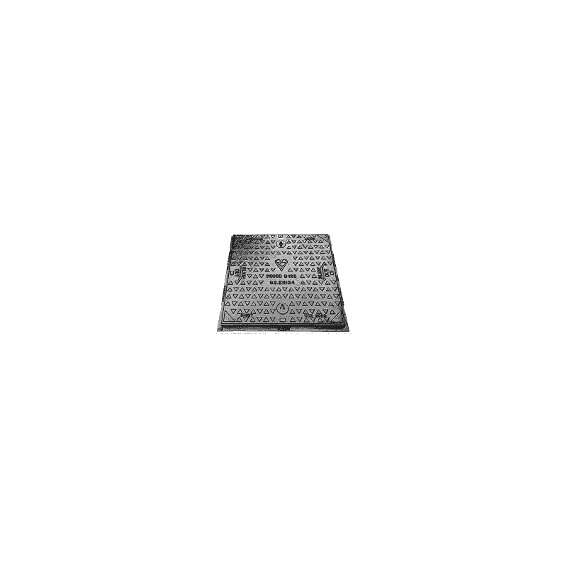 WREKIN (A44) 450dia x 40mm D/IRON SOLID TOP COVER & FRAME B125 SAFESEAL RANGE DMS1B2/45D