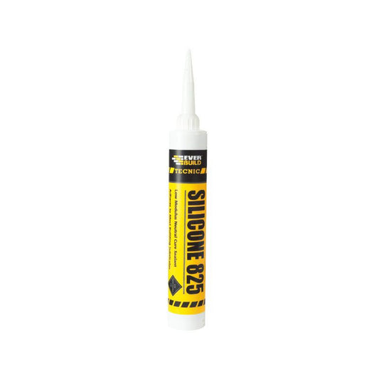Everbuild 825 Lmn Silicone 380ml Brown 825BN
