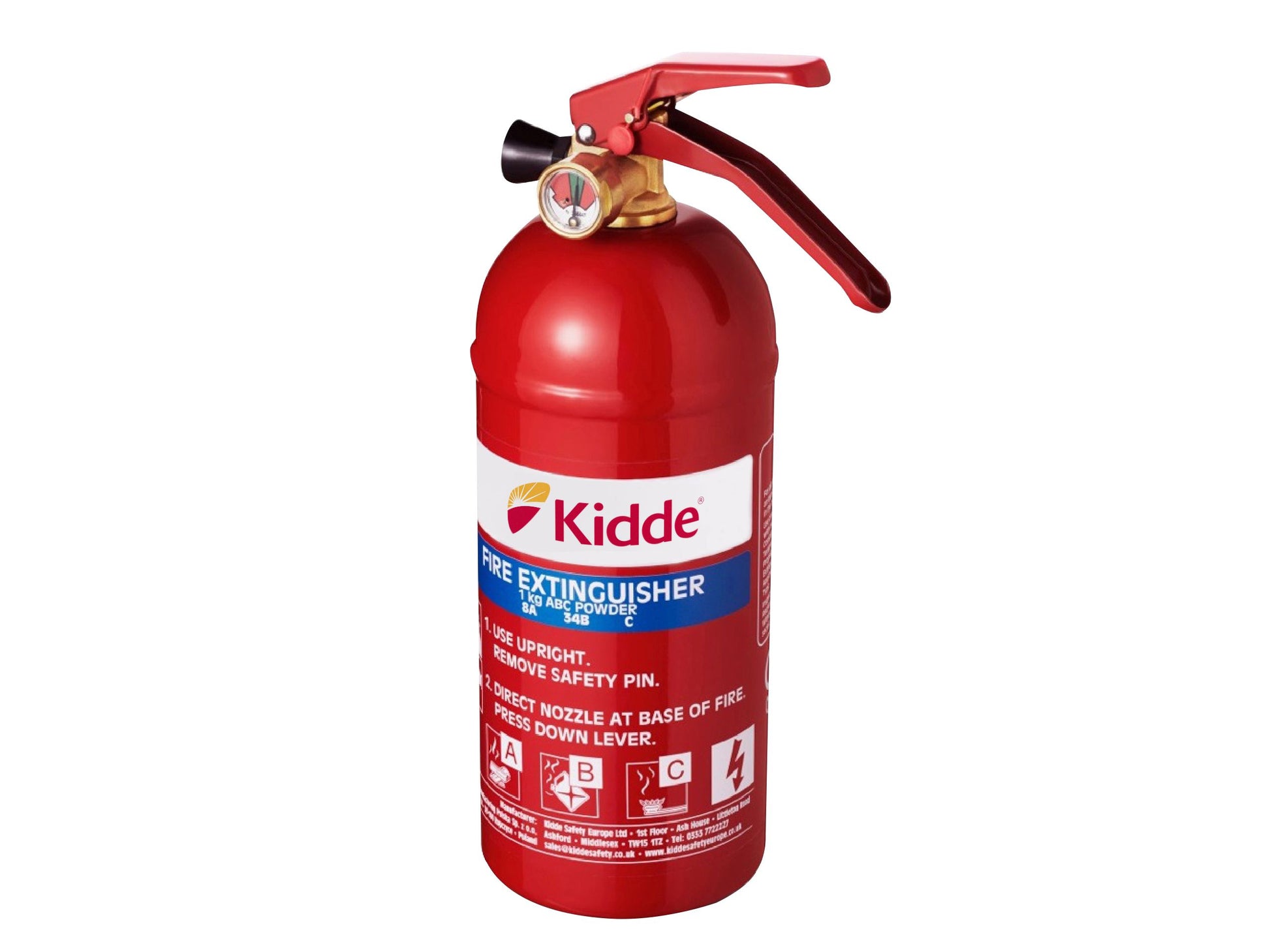 KIDDE KIDKS1KG MULTI-PURPOSE FIRE EXTINGUISHER 1kg