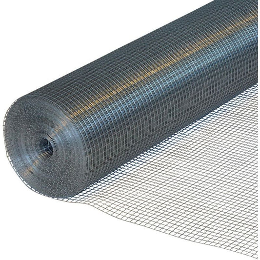 GALVANISED LIGHT WELDED MESH 900mm x 13 x 13 x 6m 19gauge 9/3/9 6M
