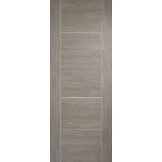 LPD LIGHT GREY PRE-FINISHED LAMINATED VANCOUVER 1981 x 838 x 35mm (33") LAMLGRVAN33