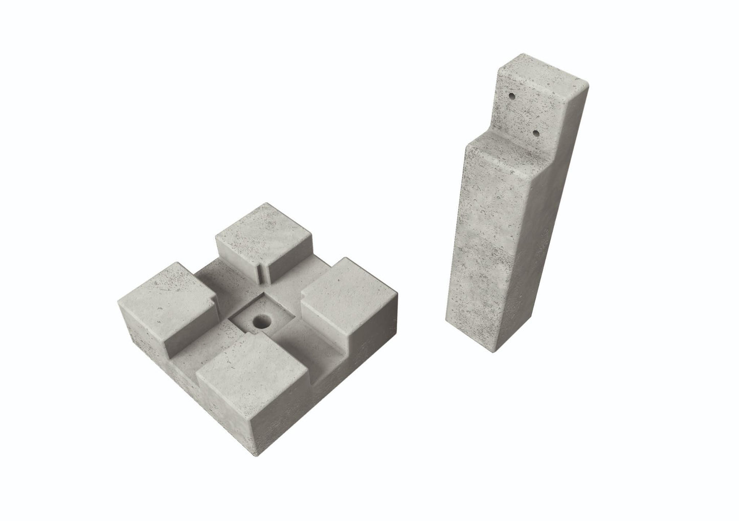 Supreme Concrete Deck Post 600 x 100 x 100mm DP60010