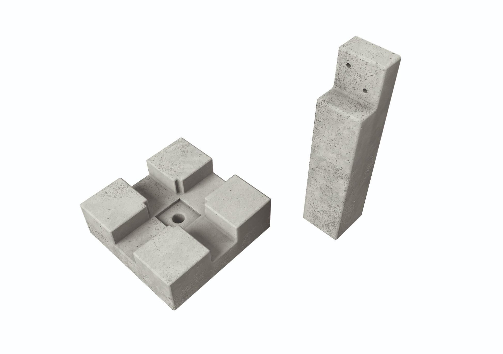 Supreme Concrete Deck Post 600 x 100 x 100mm DP60010