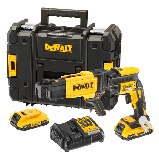 DeWalt 18V Xr Autofeed Screwdriver With 2 x 2.0ah Li-ion Battery | DCF620D2K-GB