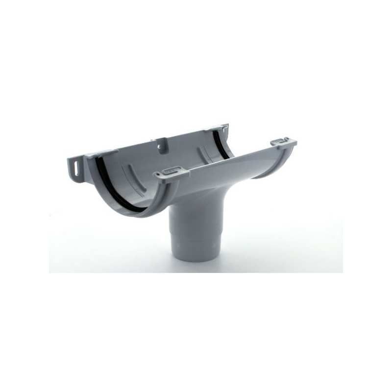 MARLEY CLIPMASTER RUNNING OUTLET 112mm GREY ROC1G