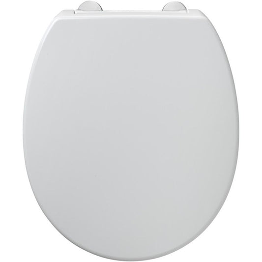 ARMITAGE SHANKS S406501 CONTOUR 21 STANDARD TOILET SEAT & COVER WHITE