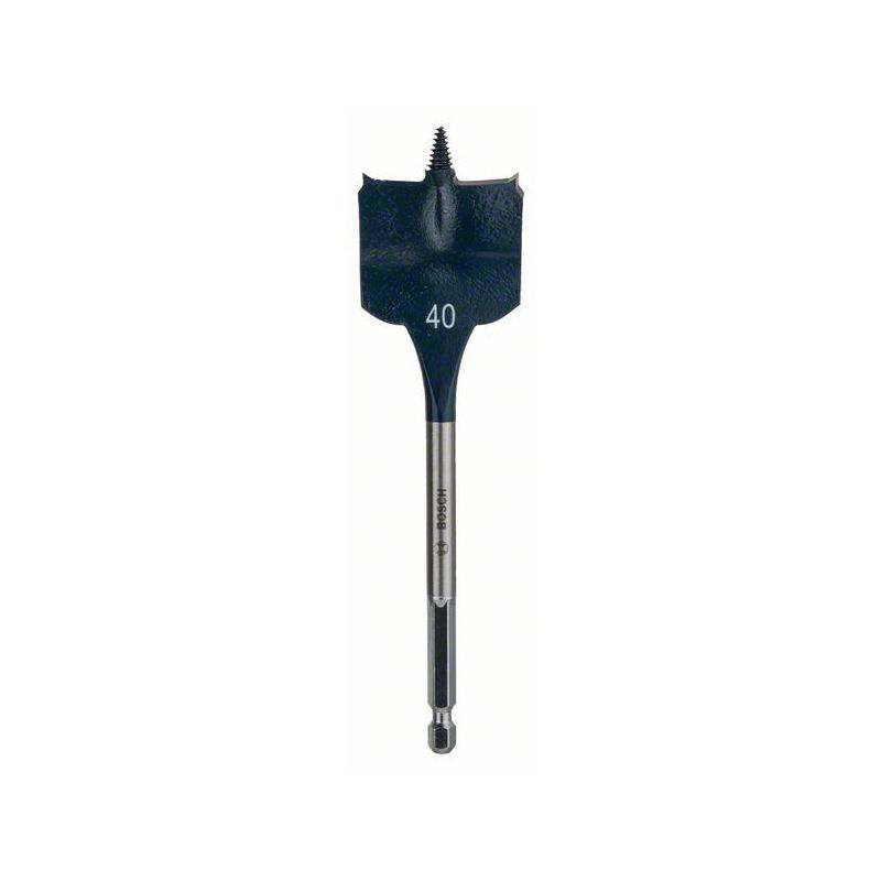 BOSCH 2608900330 SELF CUT FLAT WOOD DRILL BIT 40 x 152mm