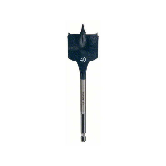 BOSCH 2608900330 SELF CUT FLAT WOOD DRILL BIT 40 x 152mm