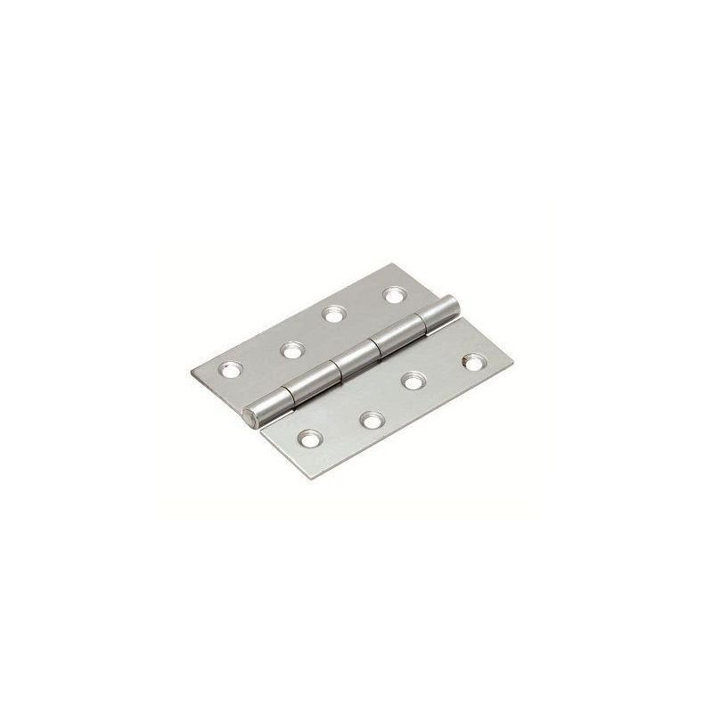 75mm 3" BZP LIGHT LOOSE PIN BUTT HINGES PAIR LOOSE 18400075ZP