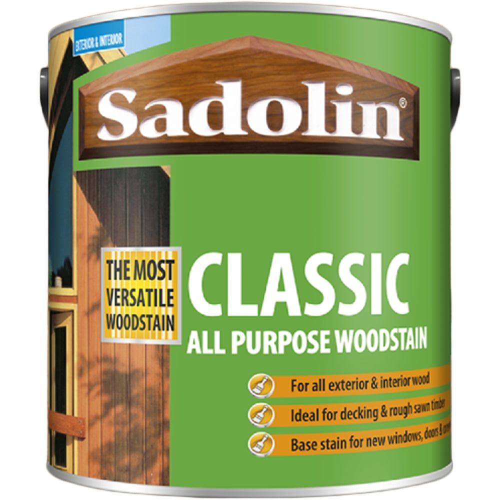 SADOLIN CLASSIC WOODSTAIN 2.5l AFRICAN WALNUT 5028484
