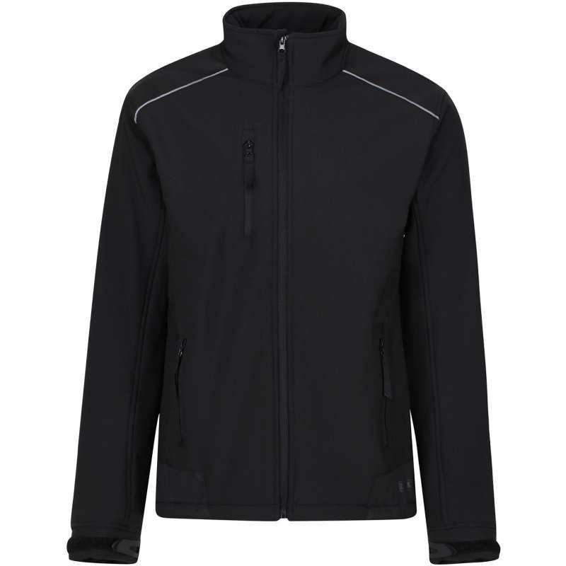 REGATTA TRA651 SANDSTORM SOFT SHELL JACKET BLACK XXLARGE TRA651 80090