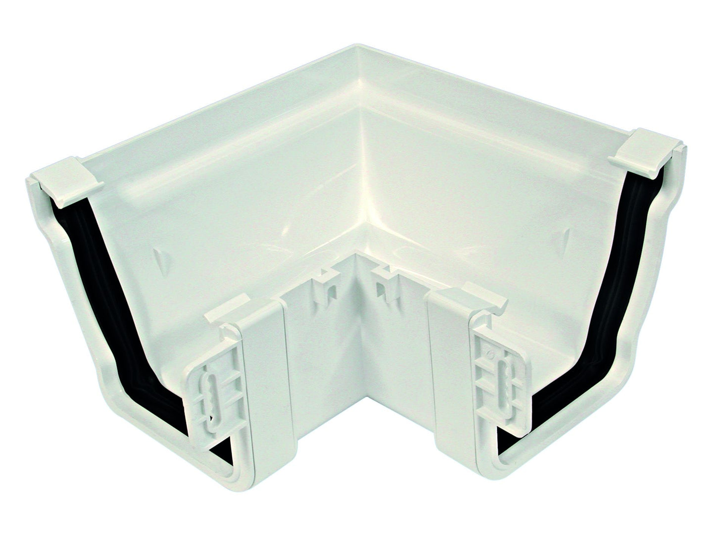 OSMASTORM 8T853 PVCU GUTTER ANGLE EXT 90deg 111mm 8T853W WHITE