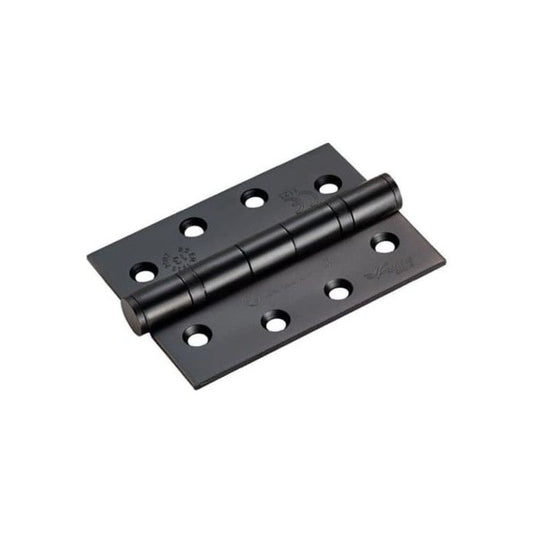 102 x 76mm PAIR BALL BEARING HINGES GRADE 13 MATT BLACK HIN1433P/13MB