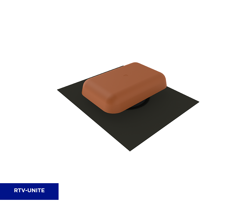 TIMLOC UNIVERSAL ROOF TILE VENT TERRACOTTA RTV-UNITE