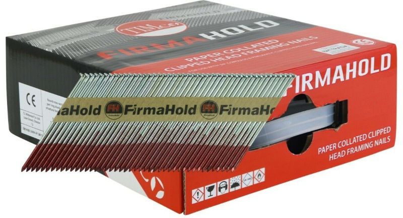 TIMCO FIRMAHOLD CLIPPED HEAD NAILS 3.1 x 90mm (BOX 2200) CBRT90
