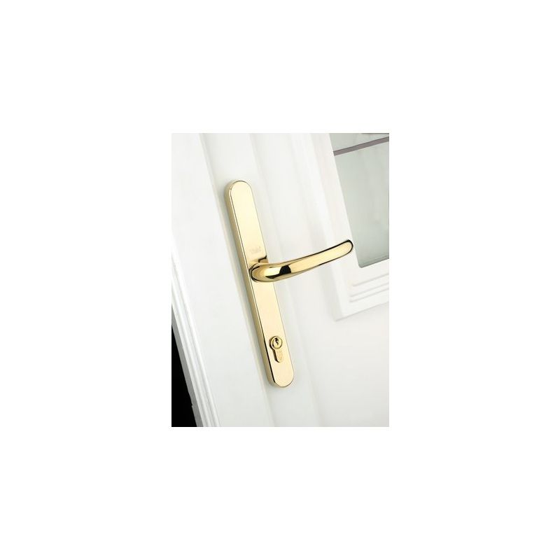 YALE PVC UNIVERSAL REPLACEMENT DOOR HANDLE GOLD P-PVC-RH-PGF