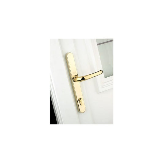 YALE PVC UNIVERSAL REPLACEMENT DOOR HANDLE GOLD P-PVC-RH-PGF